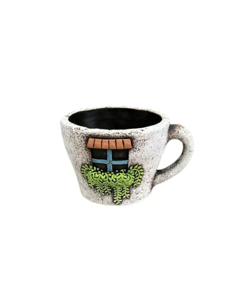 MACETERO TAZA VILLA M 16,8x13,7x9 cm.
