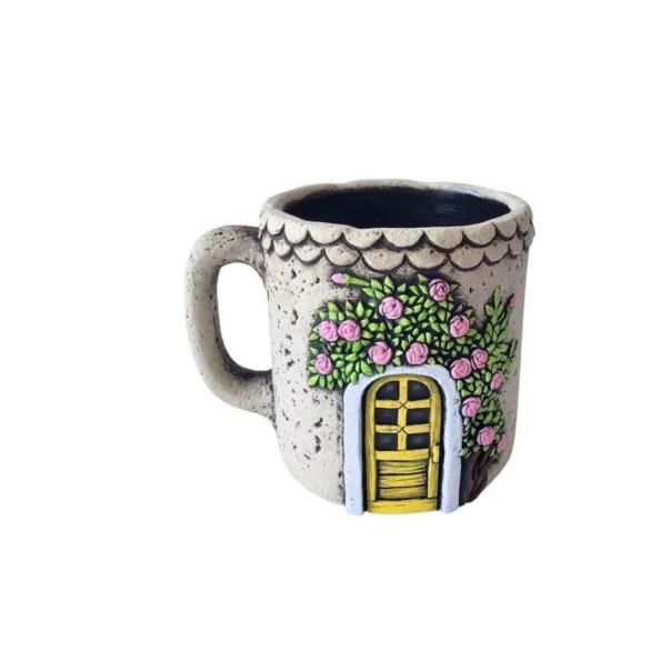 MACETERO TAZA TORRE M 16,6x13x12,9 cm.