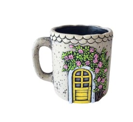 MACETERO TAZA TORRE L 19,8x15,7x16 cm.