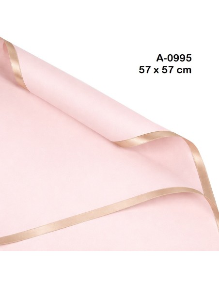 LAMINAS DE POLIPROPILENO PAPEL COREANO 57X57 (20PZS) COLORES SURTIDOS