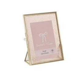 MARCO FOTO 10X15 CRISTAL METAL 15,5X6X19 ROSA