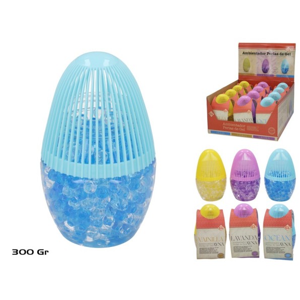 AMBIENTADOR PERLAS GEL AYNA 300GR 3 SURT
