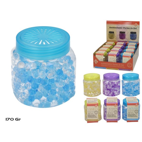AMBIENTADOR PERLAS GEL AYNA 170GR 3 SURT