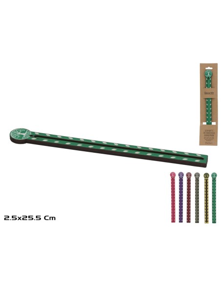 SOPORTE DE INCIENSO MDF HANUMAN 6 SURT. 25 X 2,5 CM