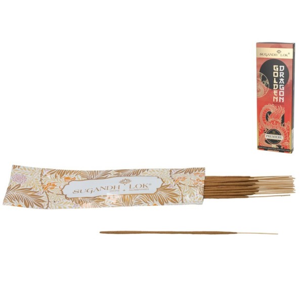 INCIENSO 30 STICKS 50G GOLDEN DRAGON