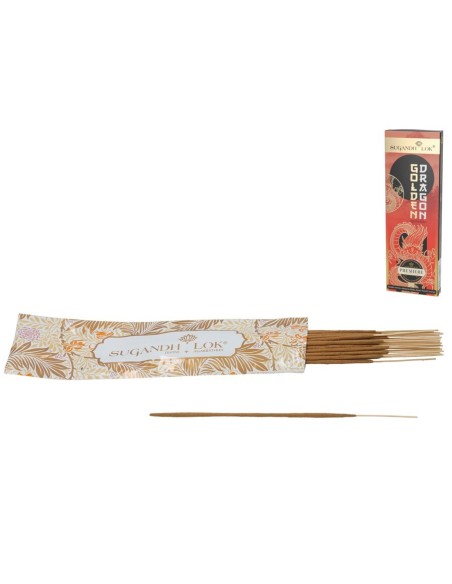 INCIENSO 30 STICKS 50G GOLDEN DRAGON