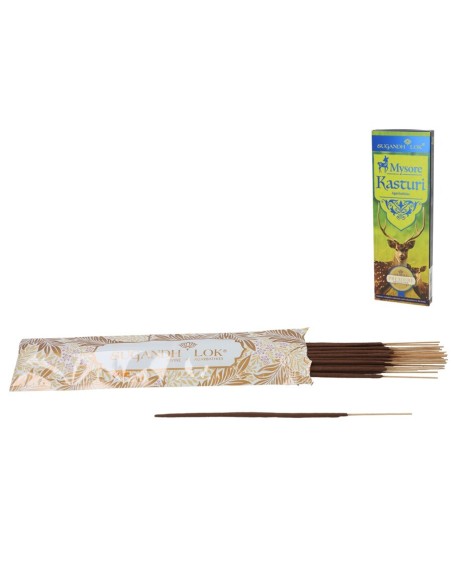 INCIENSO 30 STICKS 50G MYSORE KASTURI