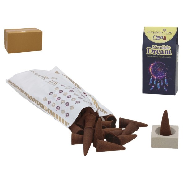 INCIENSO 30 CONOS MOONLIGHT DREAM