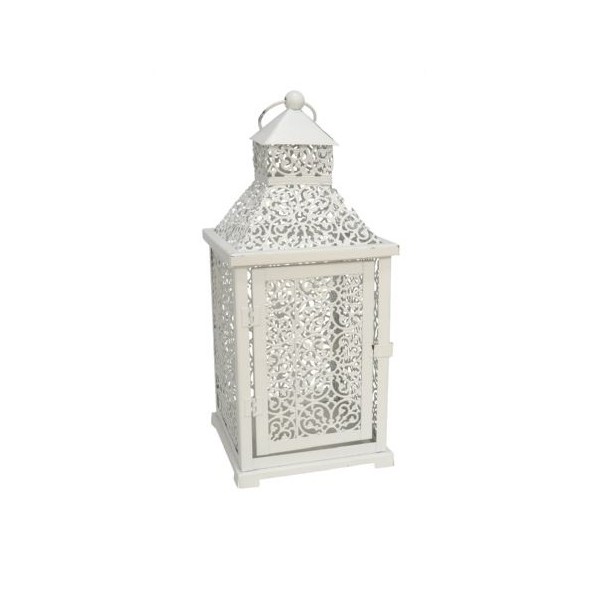 FAROL LUXE 37X16CM - BLANCO