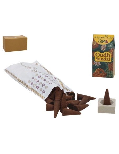 INCIENSO 30 CONOS OUDH SANDAL