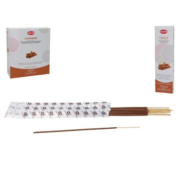 INCIENSO 18-20 STICKS CANELA TALL 25G