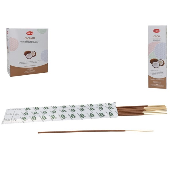 INCIENSO 18-20 STICKS COCO TALL 25G