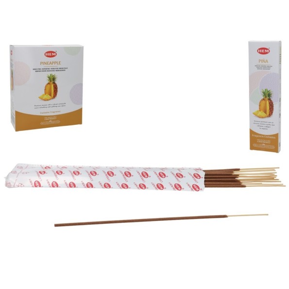 INCIENSO 18-20 STICKS PINAPPLE TALL 25G