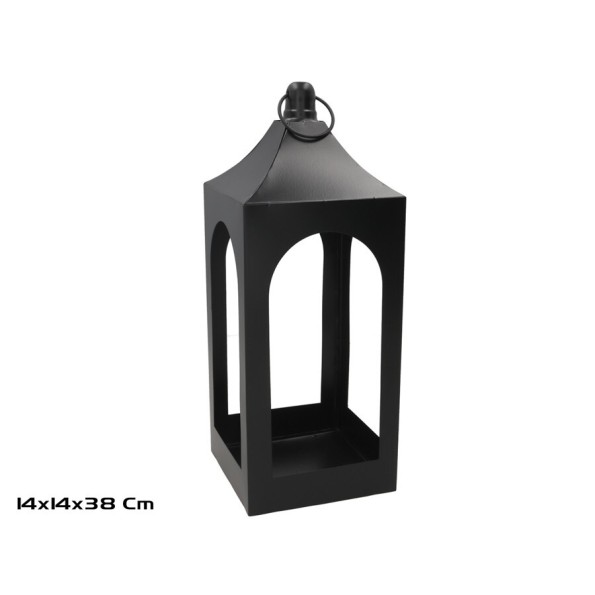 FAROL NEGRO MEERA 38X14CM