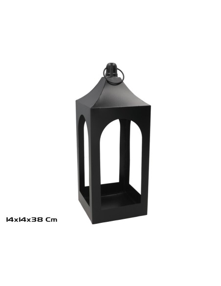 FAROL NEGRO MEERA 38X14CM