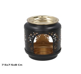 QUEMADOR DE ACEITE ANIKA 8X7,5CM NEGRO