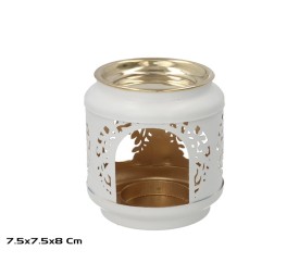 QUEMADOR DE ACEITE ANIKA 8X7,5CM BLANCO