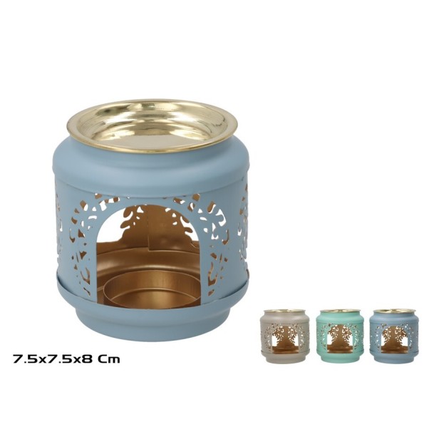 QUEMADOR DE ACEITE ANIKA 8X7,5CM 3 SURT.