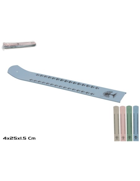 PORTA INCIENSO DEVIKA 25CM 4 SURT.