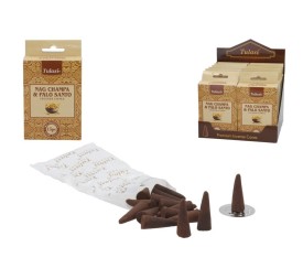 INCIENSO 15 CONOS NAG CHAMPA PALO SANTO