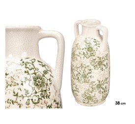 JARRON 2 ASA VERDE BEIGE 38CM