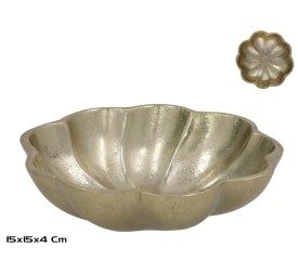 CUENCO 15X15X4CM DORADO CAMILA