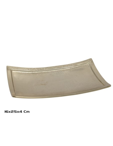 BANDEJA 25X16X4CM GOLD  ROSI