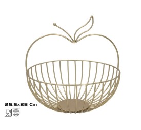 FRUTERO 25,5X25,5X25CM DORADO BAGDINU