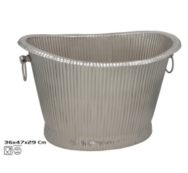 CUBITERA 47X36X29CM NIQUEL SOFIA