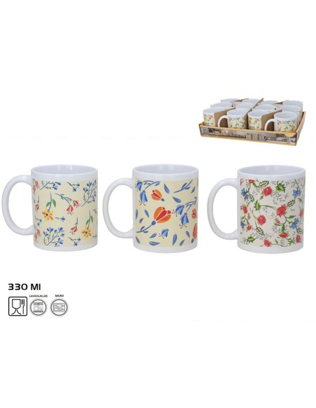 TAZA ROSSANA 330ML 3STD.