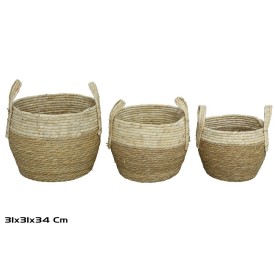 CESTA X3 REDONDA 31X31X26/34CM MARRI (2078)