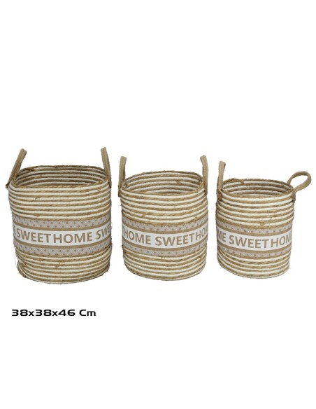 CESTA X3 C/ASAS 38X38X37/46CM HOMISW