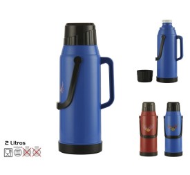 JARRA TERMO C/VASO HUGE 2L 2 SURT