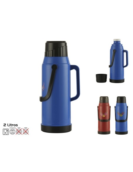 JARRA TERMO C/VASO HUGE 2L 2 SURT
