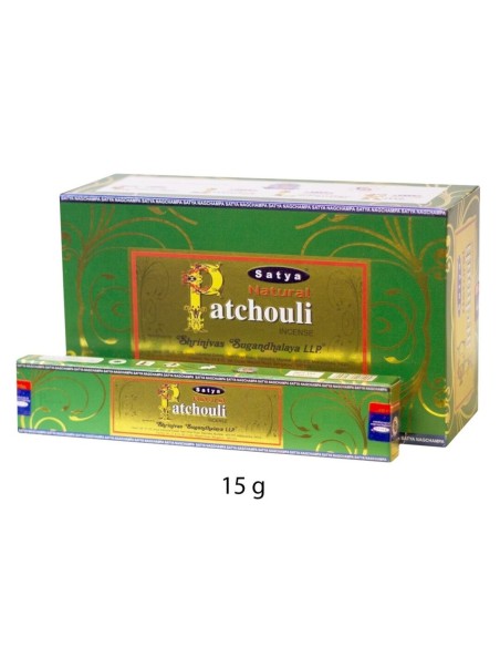 INCIENSO NATURAL PACHULI 15 G.