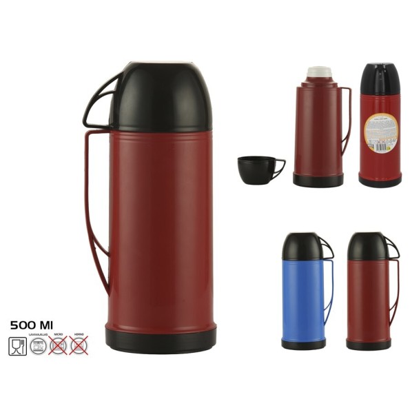 TERMO C/VASO THEROS 0.5L 2 SURT