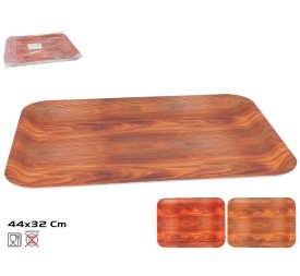 BANDEJA RECT. MON BOIS 44X32CM 2 SURT