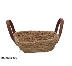 CESTA CUADRADA C/ASAS  19X19X7/13CM LEIRE