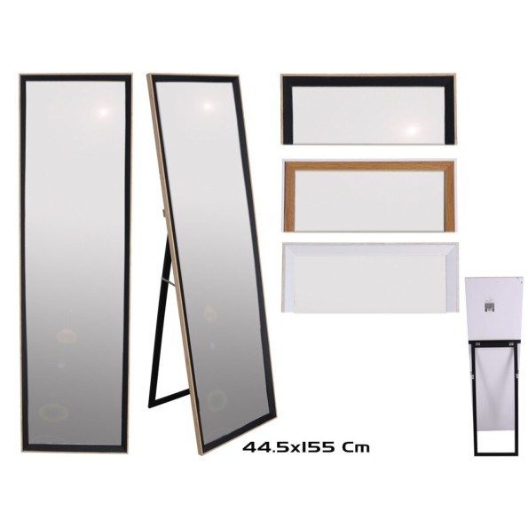 ESPEJO PIE VIENA 44.5X155X4CM 3 STD. MDF