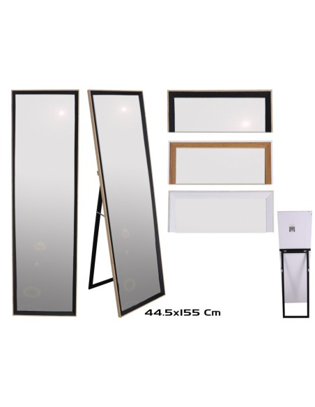 ESPEJO PIE VIENA 44.5X155X4CM 3 STD. MDF