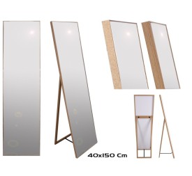 ESPEJO PIE PRAGA 40X150X2.5CM 2 STD. MDF