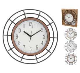 RELOJ DE PARED IRON 30 CM 3 SURT.
