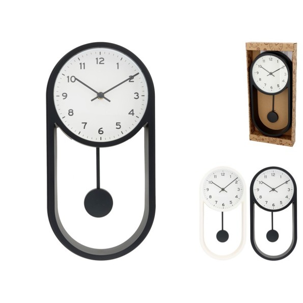 RELOJ DE PARED BALANCE 40 CM 2 SURT.