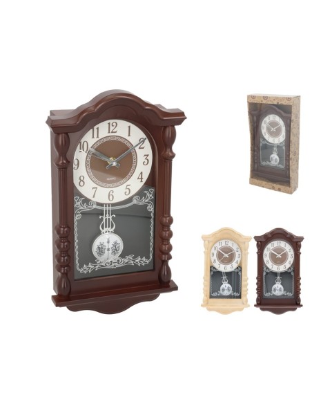 RELOJ DE PARED CADENCE 36 CM 2 SURT.
