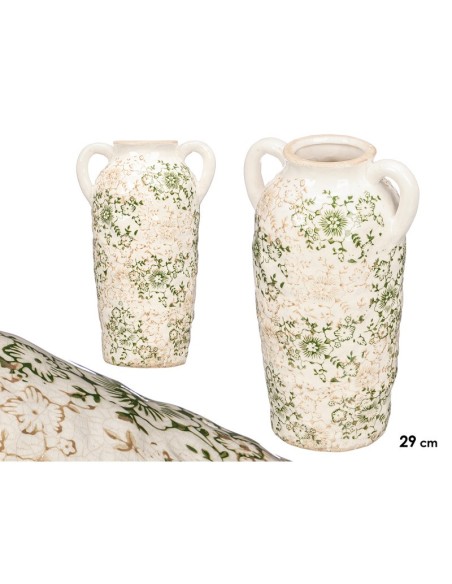 JARRON 2 ASA VERDE BEIGE 29,5CM