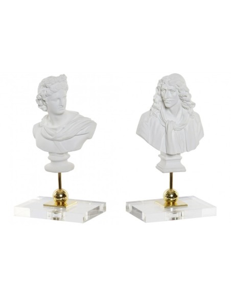 DECORACION RESINA ACRILICO 12X8X22 BUSTO 2 SURT.