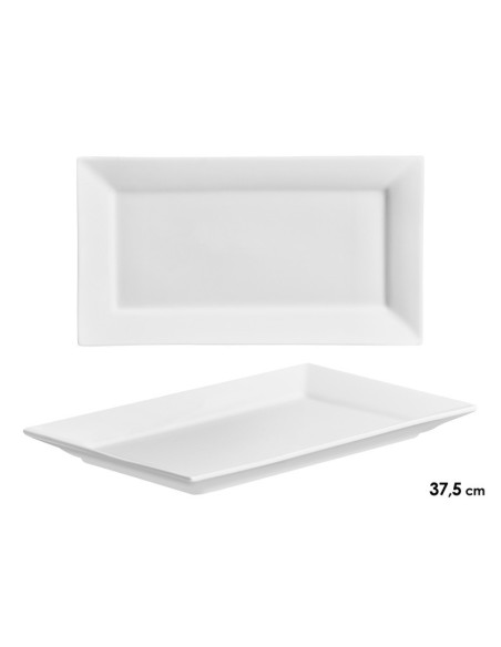 BANDEJA PORCELANA RECTANGULAR 37,5CM