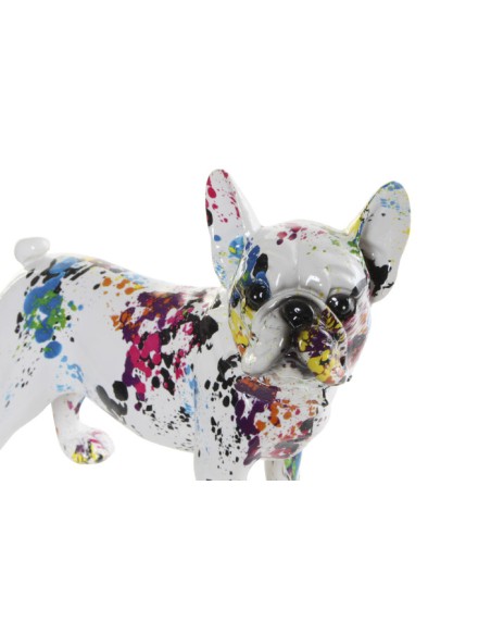 FIGURA RESINA 24X11X20 BULLDOG MULTICOLOR