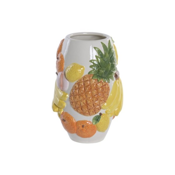 JARRON GRES 15X14X23 TUTTIFRUTTI MULTICOLOR