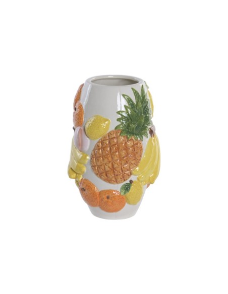JARRON GRES 15X14X23 TUTTIFRUTTI MULTICOLOR